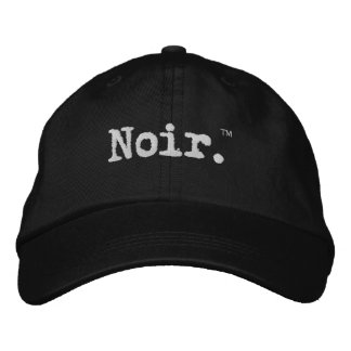 Noir Offiziell Bestickte Baseballkappe