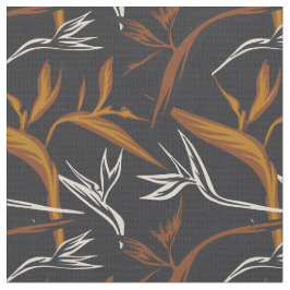 Noir palm leaf muted desert  stoff