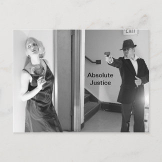 Noir Postcard Postkarte