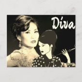 Noir Style Postcard Postkarte (Rückseite)