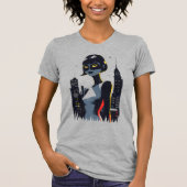 Noir Superhero T-Shirt - Bold, Dynamic und Iconic (Vorderseite)