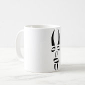 Noir Totem Tasse (Vorderseite Links)