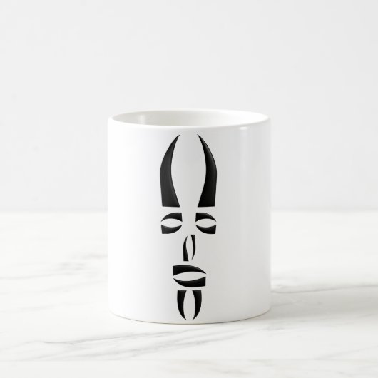 Noir Totem Tasse (Mittel)