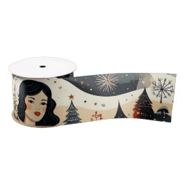 Noir Weihnachten Satinband
