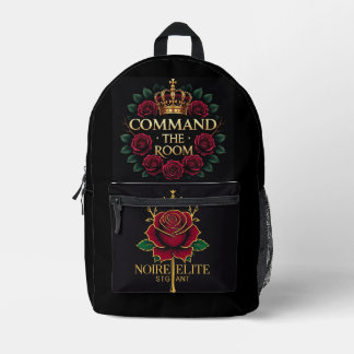 Noire Élité Royal Rose Crown Rucksack –Kühne Luxus