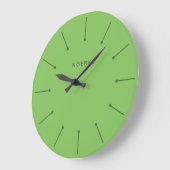 Noirva-Minimaluhr Große Wanduhr (Winkel)