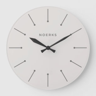 Noirva-Minimaluhr Große Wanduhr