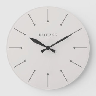 Noirva-Minimaluhr Große Wanduhr