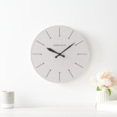 Noirva-Minimaluhr Große Wanduhr (Zuhause)