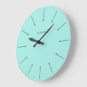Noirva-Minimaluhr Große Wanduhr (Winkel)