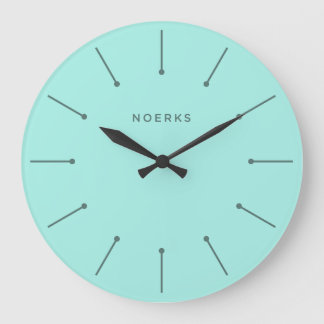 Noirva-Minimaluhr Große Wanduhr