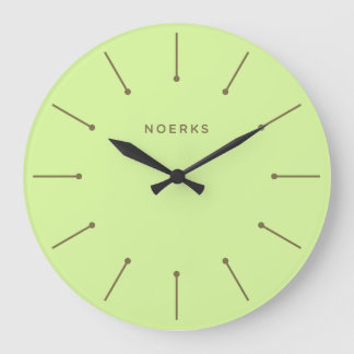 Noirva-Minimaluhr Große Wanduhr