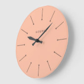 Noirva-Minimaluhr Große Wanduhr (Winkel)