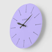 Noirva-Minimaluhr Große Wanduhr (Winkel)