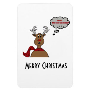 Noisey Rudolph Design Magnet