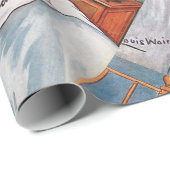 Noisy Alarm Clock, Louis Wain Geschenkpapier (Rolleneckpunkt)