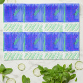 Noisy Nautical Theme Kitchen Towel Geschirrtuch (Gefaltet)