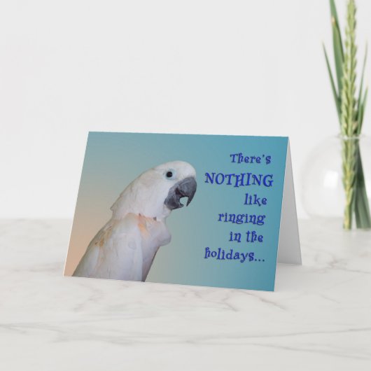 Noisy New Year Feiertagskarte (Vorderseite)