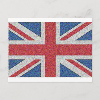 Noisy Union Jack Postkarte