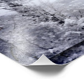 Nojiri Lake Foto Print (Ecke)