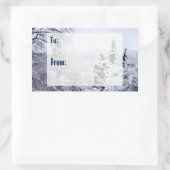 Nojiri-See - Geschenk-Tag Stickers (Tasche)