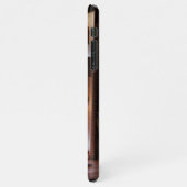 Nokendiorama-Miniaturbuch - Schwertkampf iPhone Hülle (Linke Seite)