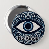 NoKingsEvilEye  Button (Vorne & Hinten)