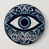 NoKingsEvilEye Button (Vorderseite)