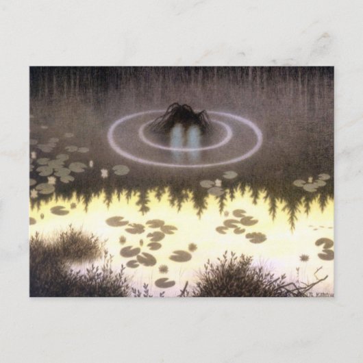 Nokken Mythic Water Sprite Postkarte (Vorderseite)