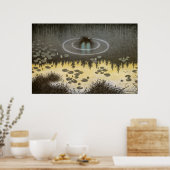 Nøkken [Water Spirit] Poster (Küche)