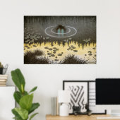 Nøkken [Water Spirit] Poster (Heimbüro)