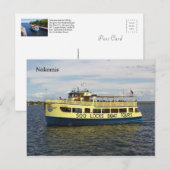 Nokomis Postkarte (Vorne/Hinten)