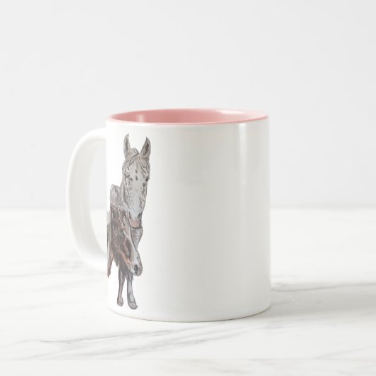 Nokomis Zweifarbige Tasse (Vorderseite Links)