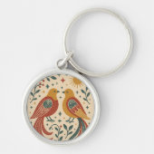 Nokshi Katha : Bird (Pakhi) Schlüsselanhänger (Vorne)