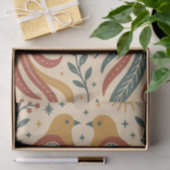 Nokshi Katha : Bird (Pakhi) Seidenpapier (Geschenk)