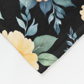 Nokturnus Bloomscape Fleecedecke (Ecke)