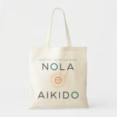 NOLA Aikido Tasche - grün und orange (Vorne)
