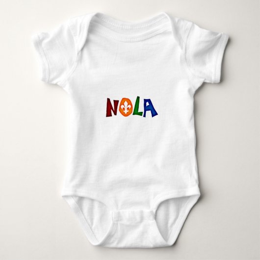 NOLA BABY STRAMPLER (Vorderseite)