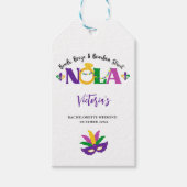 NOLA BACHELORETTE WEEKEND GESCHENKANHÄNGER (Vorderseite)