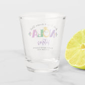 NOLA BACHELORETTE WEEKEND Showglas Schnapsglas (Rückseite)