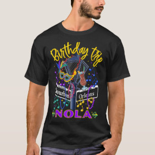 NOLA Birthday Trip New Orleans Club T-Shirt