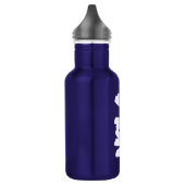 NOLA-Buchstaben Edelstahlflasche (Links)