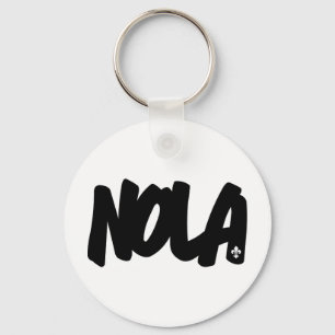 NOLA-Buchstaben Schlüsselanhänger