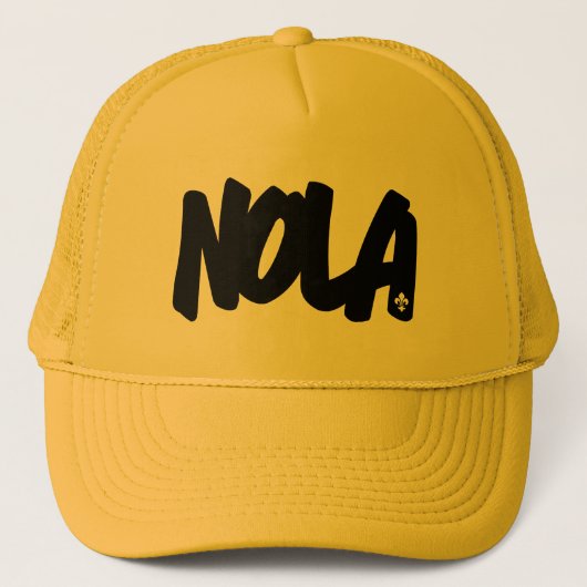 NOLA-Buchstaben Truckerkappe (Vorderseite)