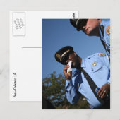 NOLA CopsPostcard Postkarte (Vorne/Hinten)