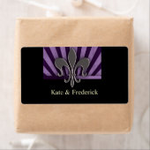 NOLA Fleur-de-lis Designer-Labels (Insitu)