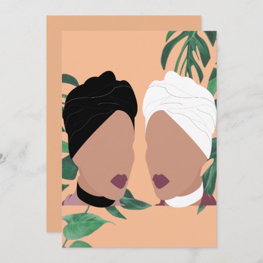 Nola Greeting Card (Vorne/Hinten)