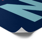 NOLA Jazz und Gumbo Poster (Ecke)