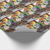 NOLA-Karneval Geschenkpapier (Ecke)