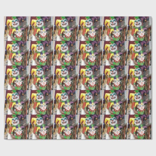 NOLA-Karneval Geschenkpapier (Flach)